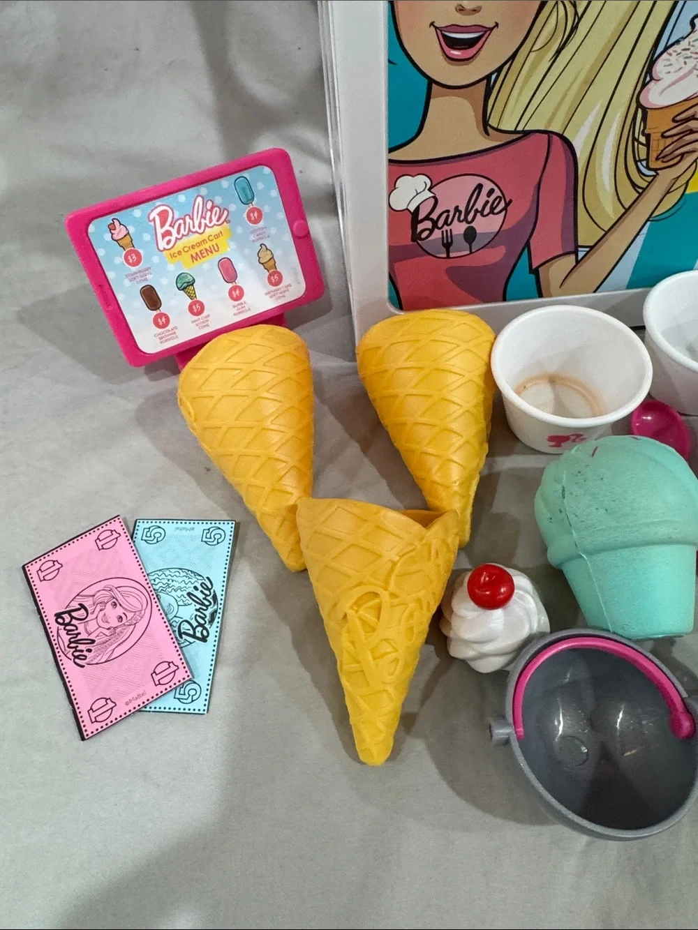 Barbie ice cream